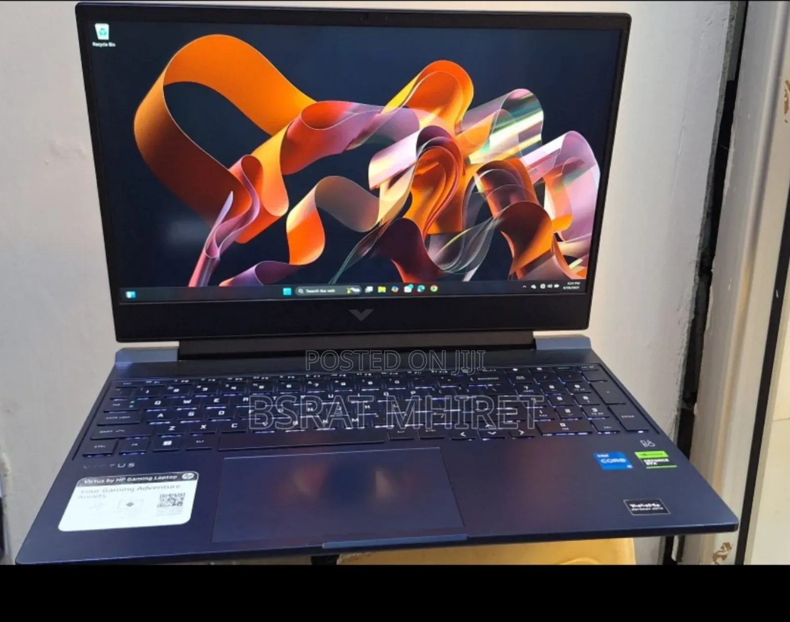 New Laptop HP Victus 16 8GB Intel Core i5 SSD 512GB