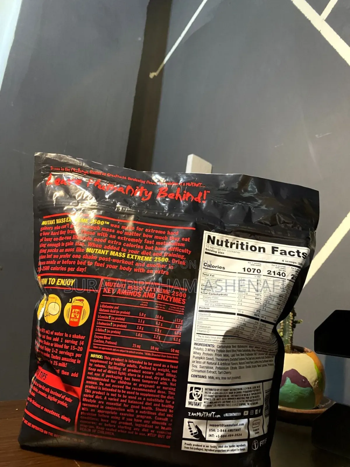 Mutant Mass Extreme Muscle Gainer