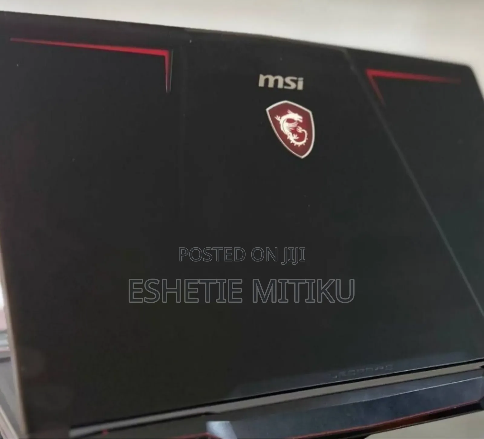 New Laptop MSI GS63 Stealth 8RE 16GB Intel Core i7 HDD+SSD 1T