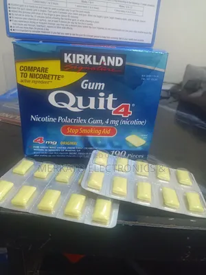 Photo - Nicotine 4mg 2mg | Stop Smoking Aid | ማስቲካ