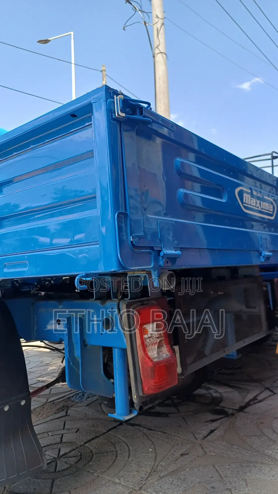 New Bajaj 2024 Blue