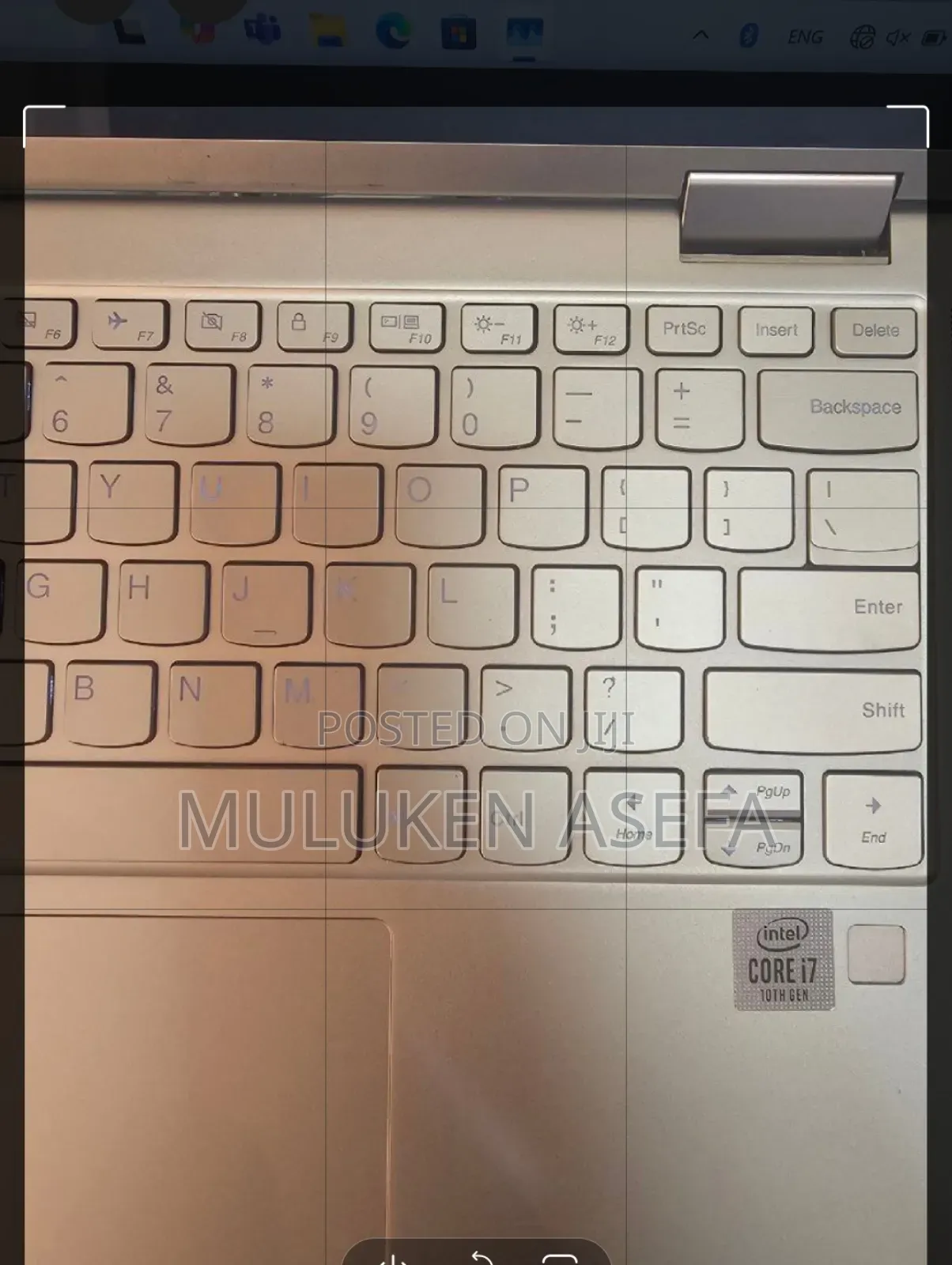 New Laptop Lenovo Yoga C740 16GB Intel Core I7 SSD 512GB