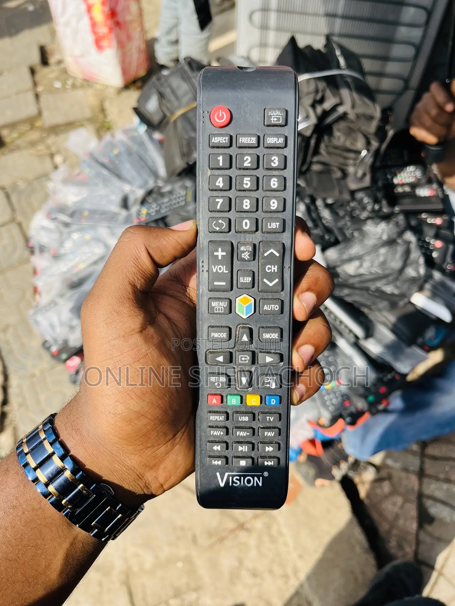 Vision Tv Remote Controller
