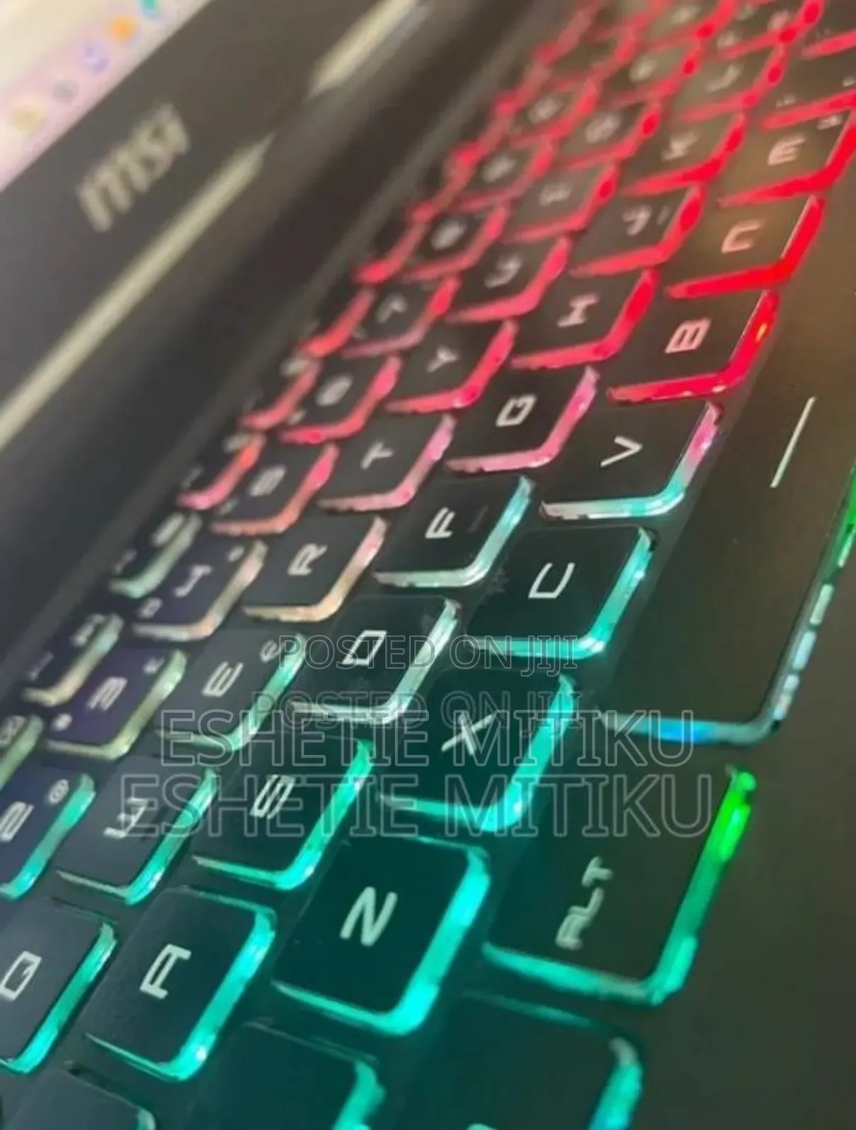 New Laptop MSI GS63 Stealth 8RE 16GB Intel Core I7 SSD 1T