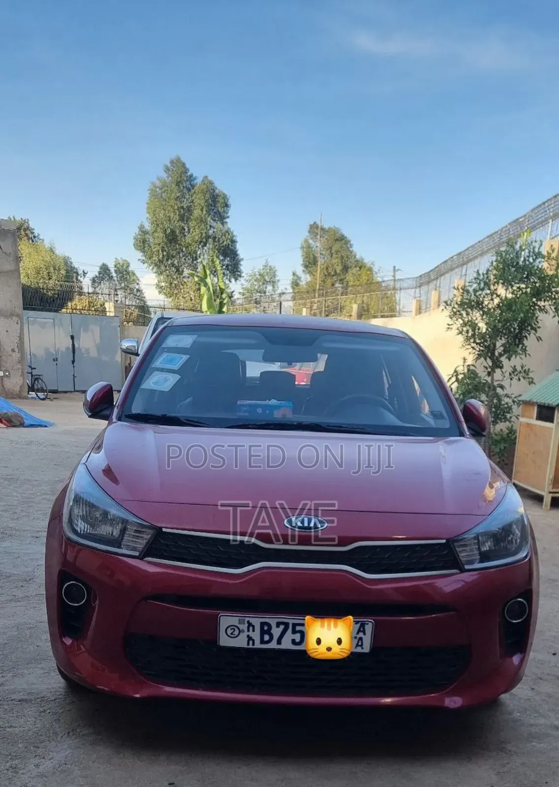 Kia Rio 2020 Red