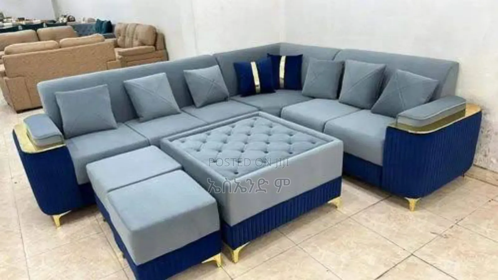 Lounger L Shaped Sofa Design With Table