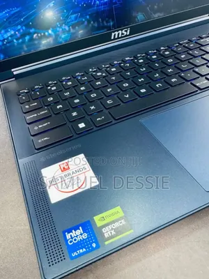 New Laptop MSI Stealth 16 AI Studio 32GB Intel Core Ultra 9 SSD 1T