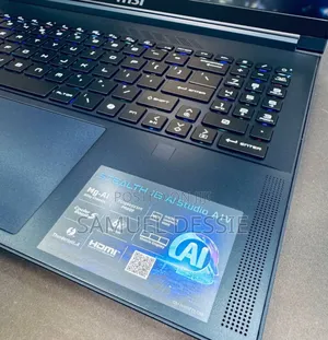 New Laptop MSI Stealth 16 AI Studio 32GB Intel Core Ultra 9 SSD 1T