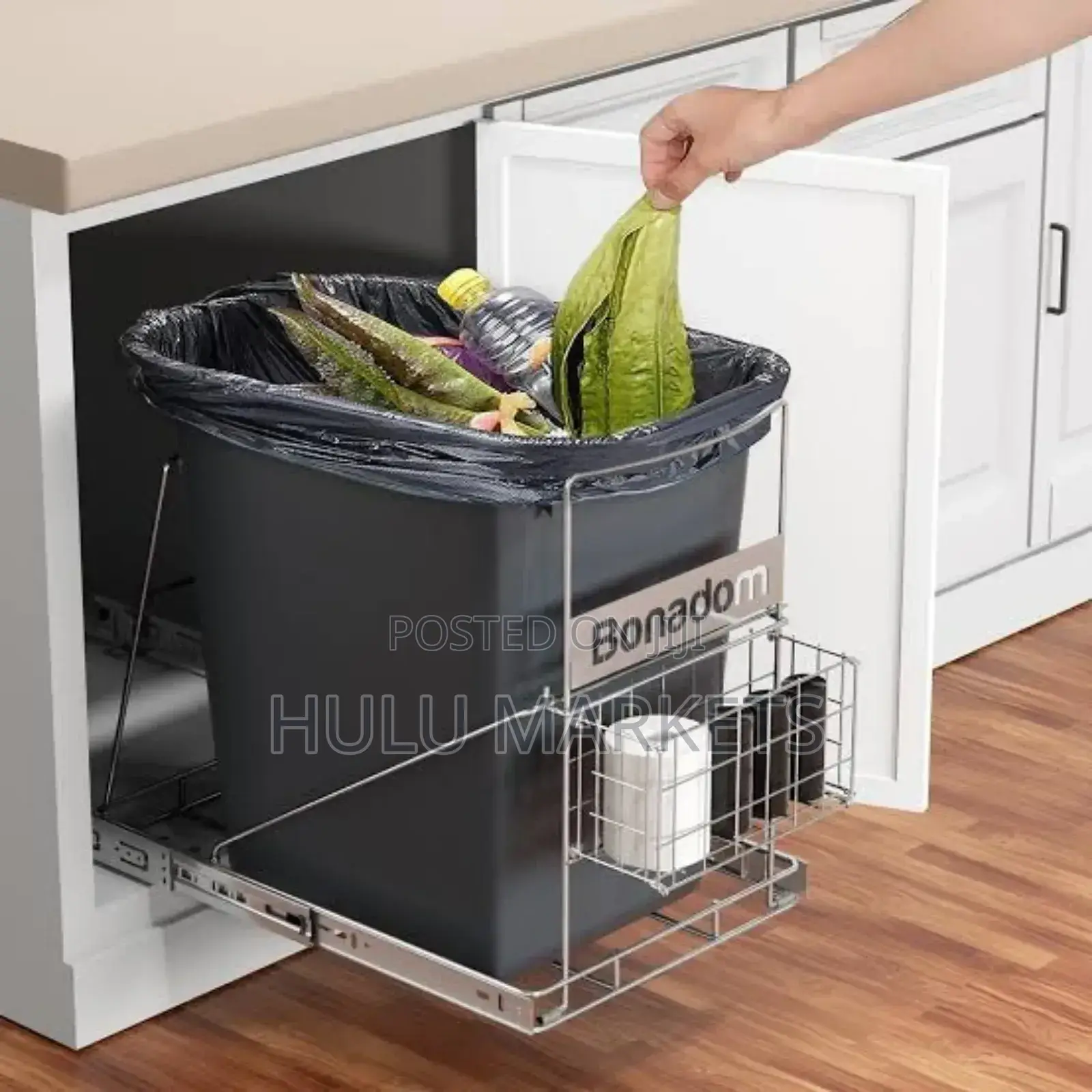 Foldable Kitchen Cabinet Trash Holder