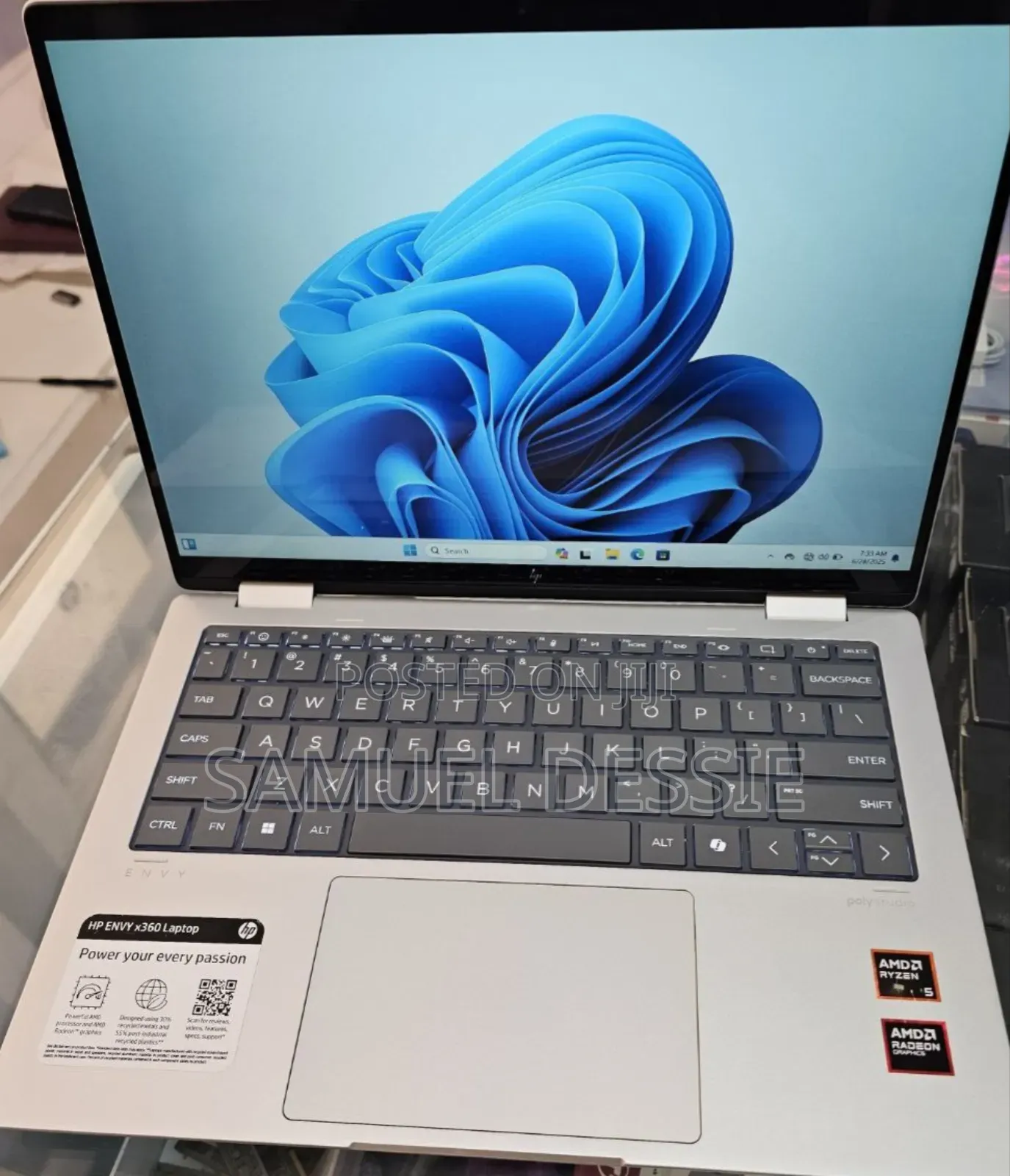 New Laptop HP Envy 13 16GB AMD Ryzen 5 SSD 512GB