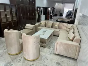 Photo - Ethiopian Modern Sofa Design With Table