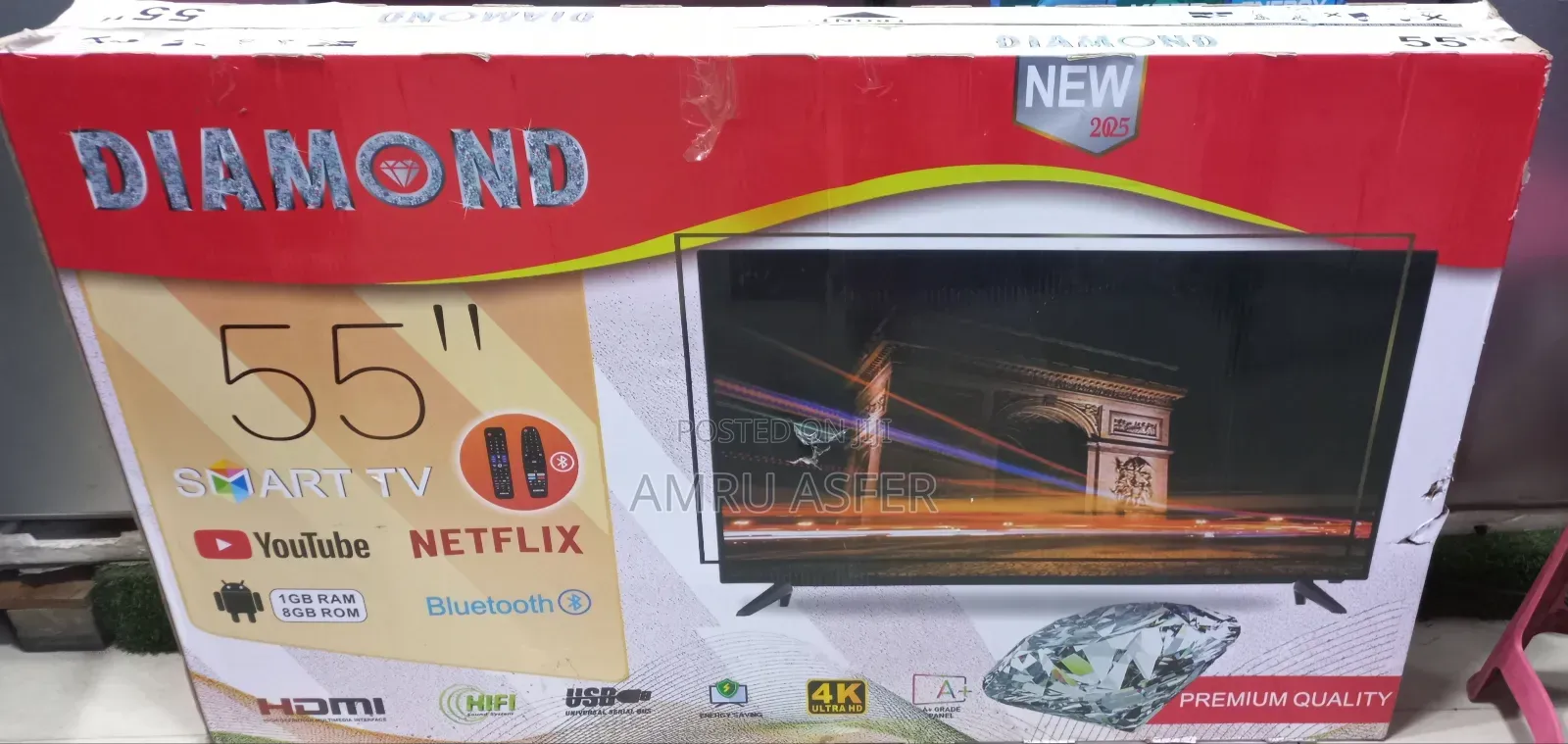 Diamond Tv 55 Inch Smart Android