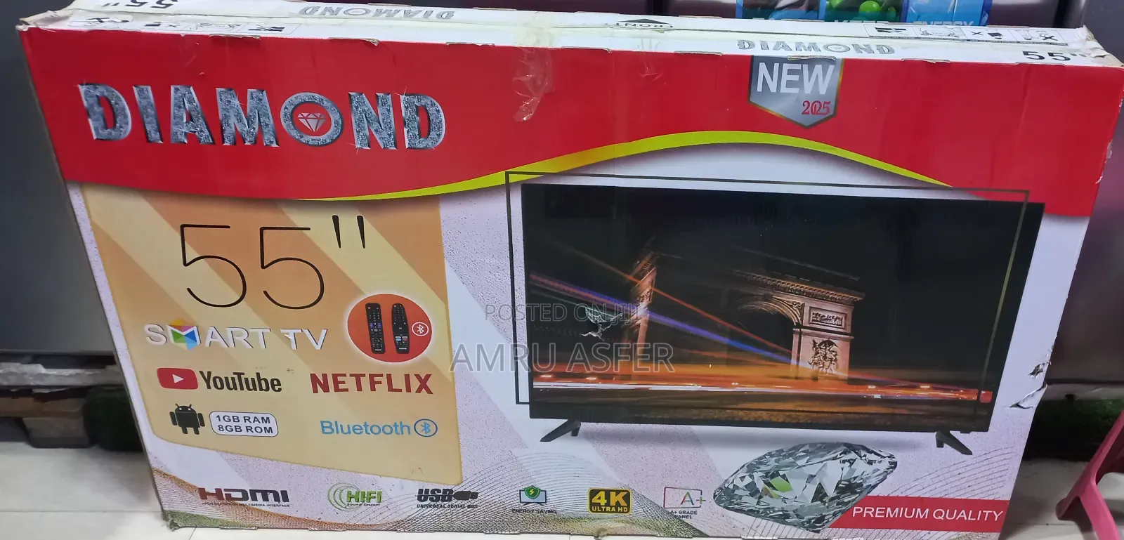 Diamond Tv 55 Inch Smart Android