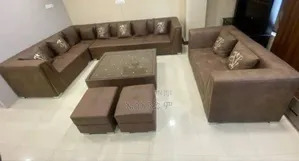 Photo - Sectional Couch Sofa Design With Table