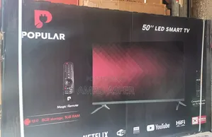 Photo - Popular Tv 50 Smart Android Double Glass 2025 Magic Remot