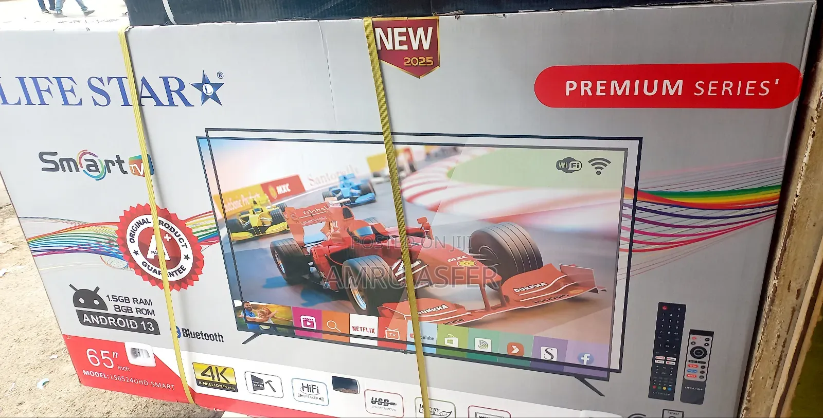 Lifestar Tv 65 Smart Android Duoble Glass 2025 Reall 