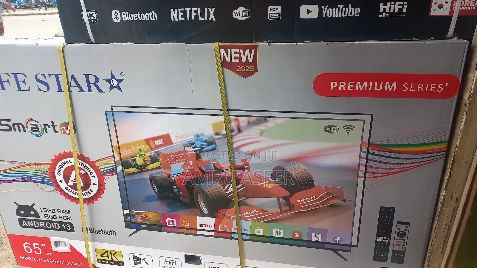 Lifestar Tv 65 Smart Android Duoble Glass 2025 Reall 