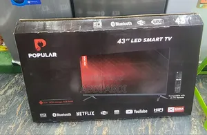 Photo - Popular Tv 43 Inch Smart Doubel Glass