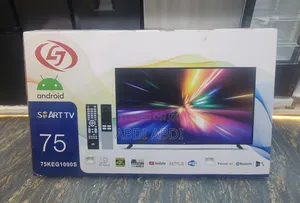 Photo - Lj Tv 75 Inch Smart Doubel Glass