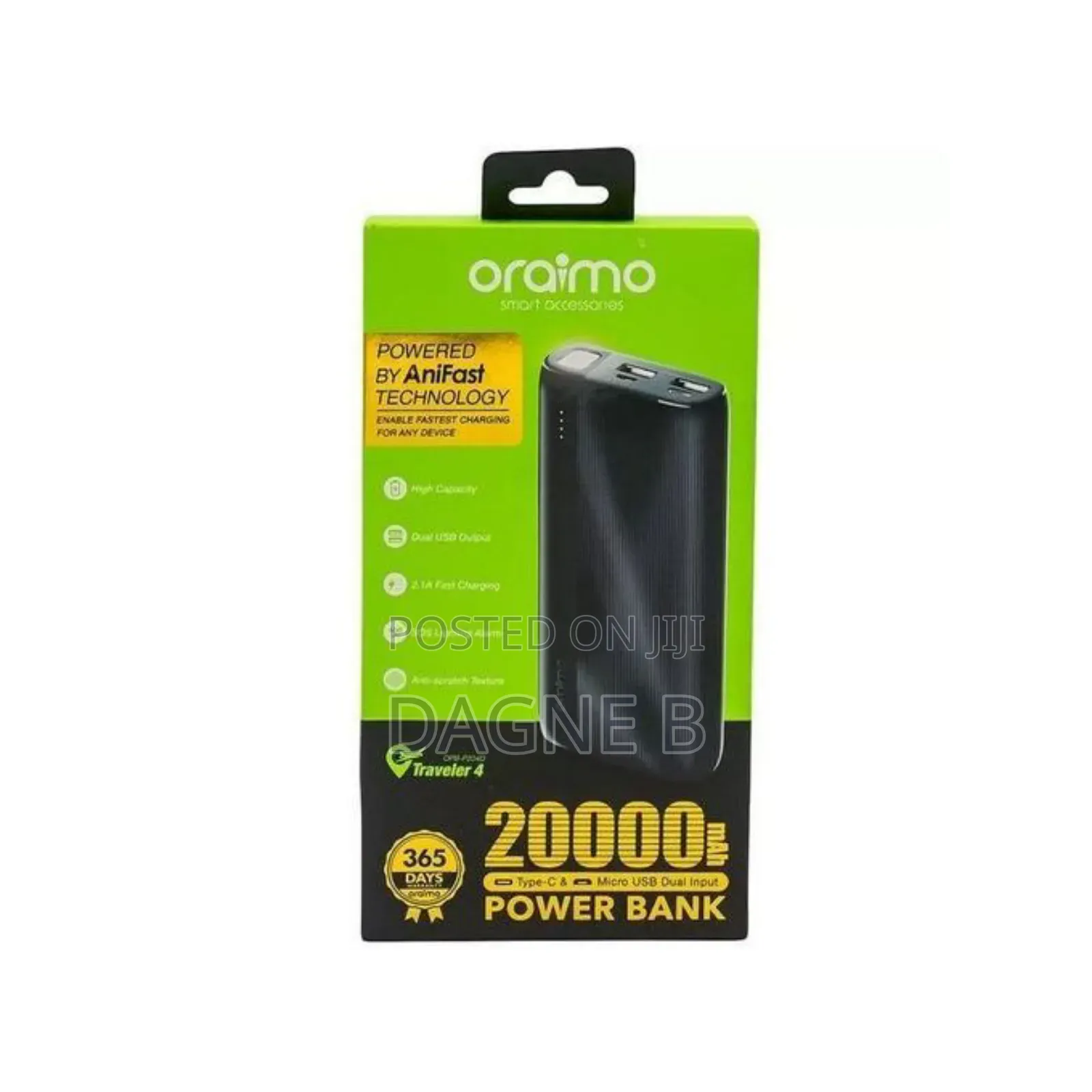 Oraimo Traveler 4 20000mah Power Bank