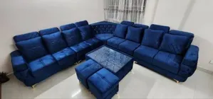Elegant Ease Sofa Design With Table