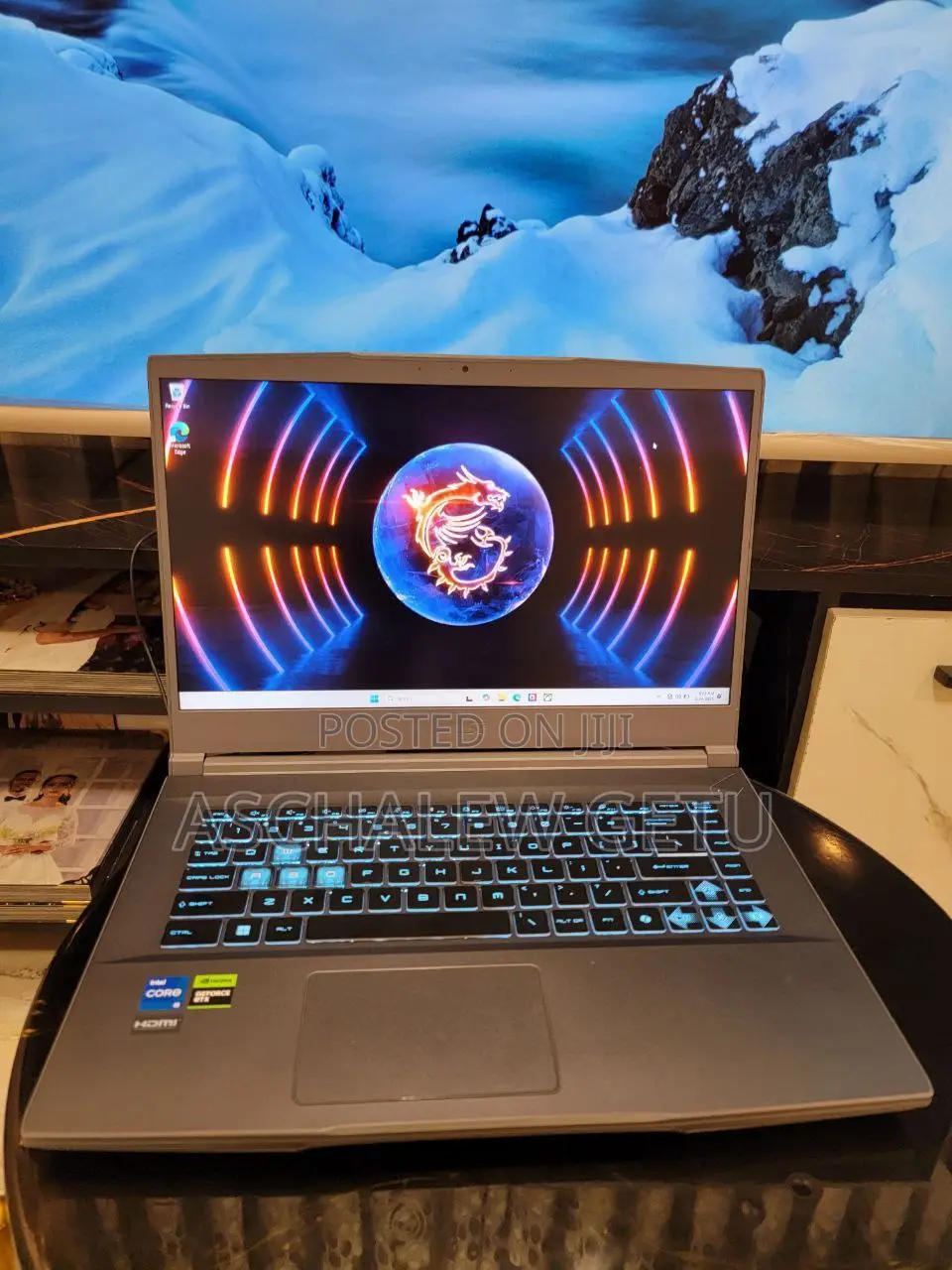 New Laptop MSI GF63 16GB Intel Core I5 SSD 512GB