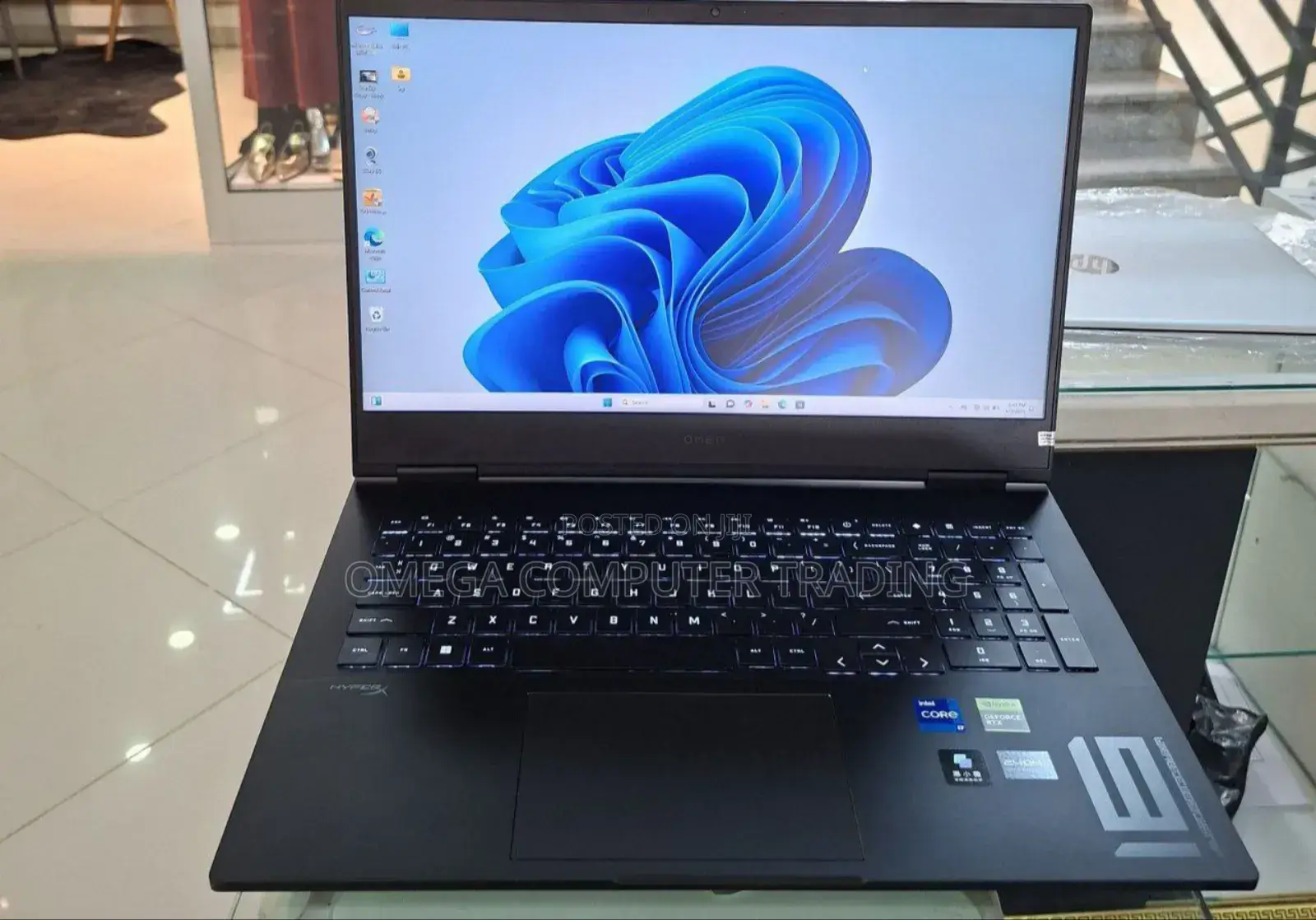 New Laptop HP Omen 16 16GB Intel Core i7 SSD 1T