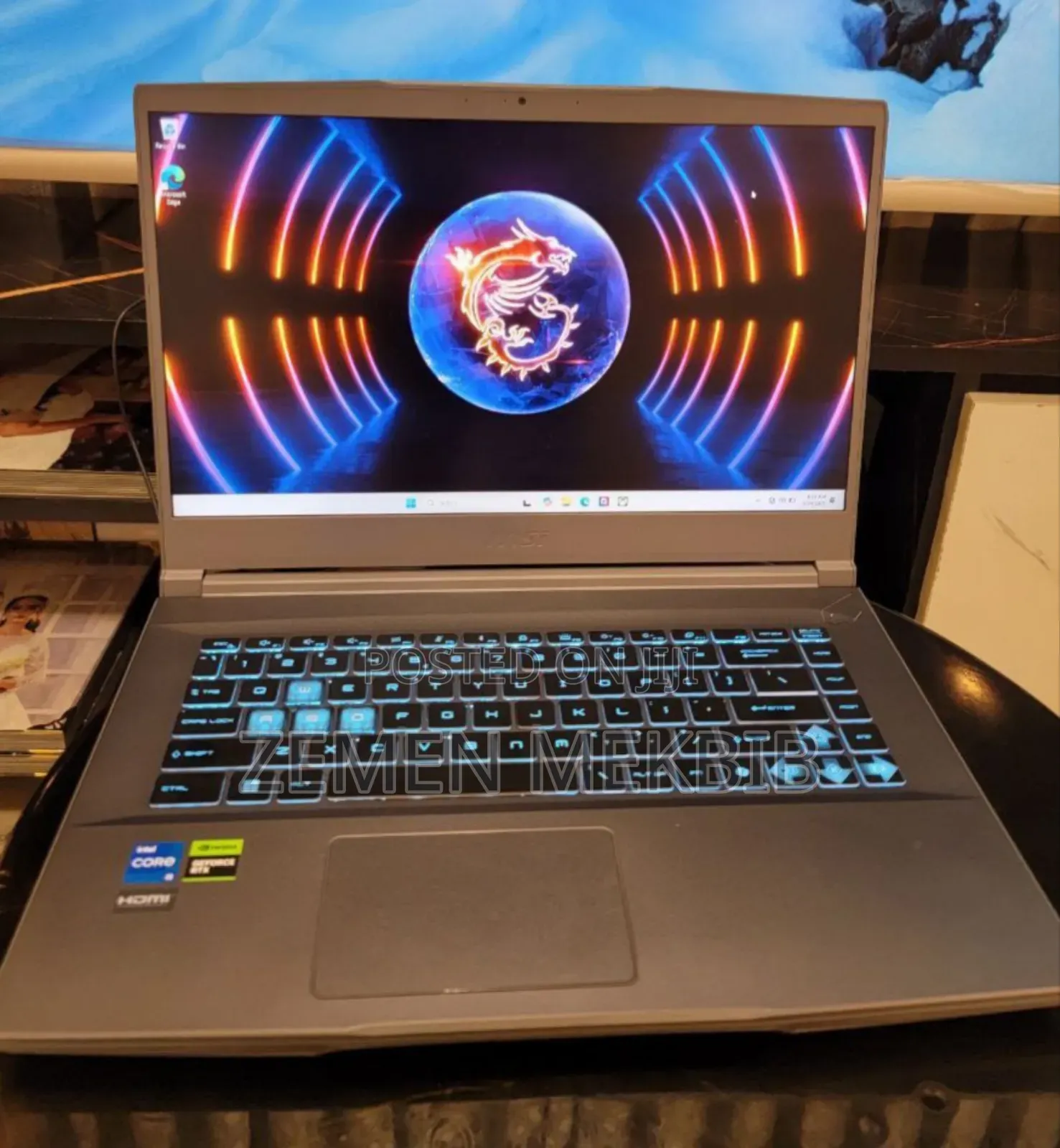 New Laptop MSI GF63 16GB Intel Core I5 SSD 512GB