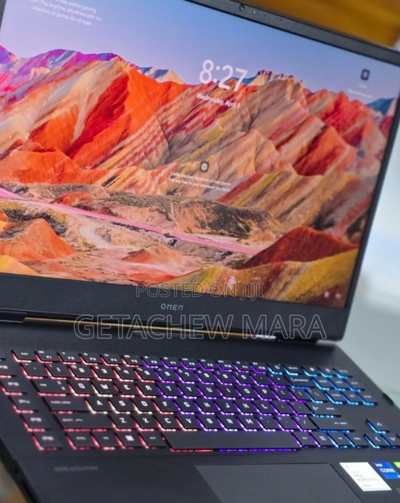 New Laptop HP Omen X 17t 16GB Intel Core I7 SSD 512GB