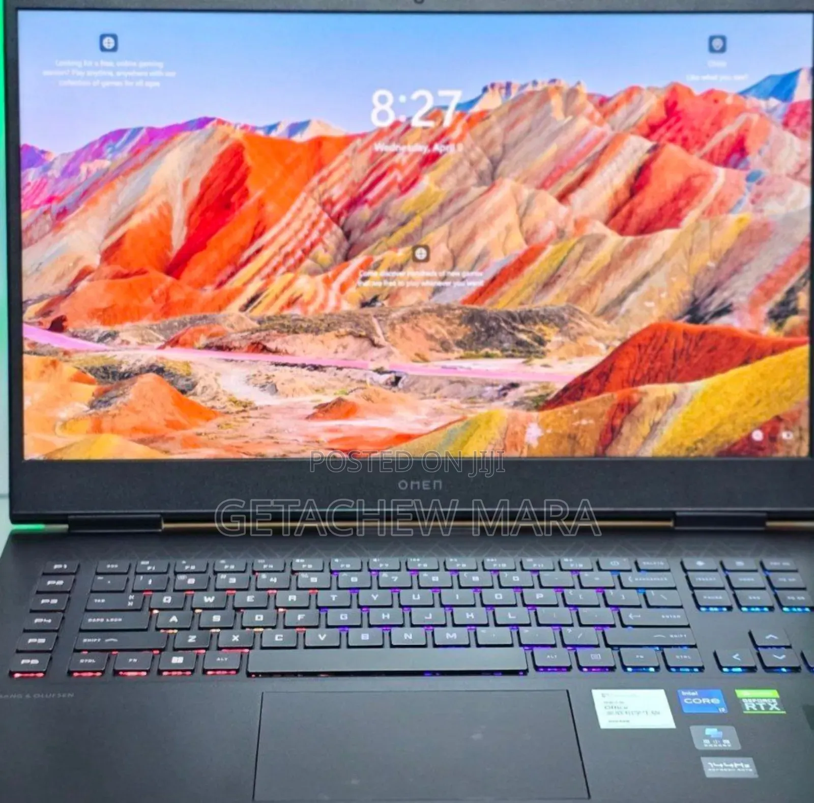 New Laptop HP Omen X 17t 16GB Intel Core I7 SSD 512GB