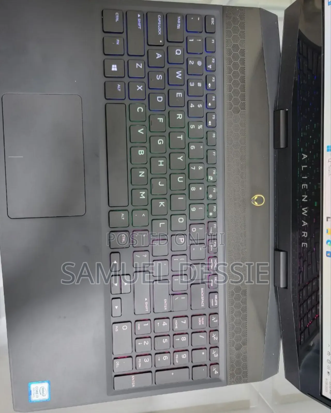 New Laptop Alienware Area-51m 16GB Intel Core I7 SSD 512GB