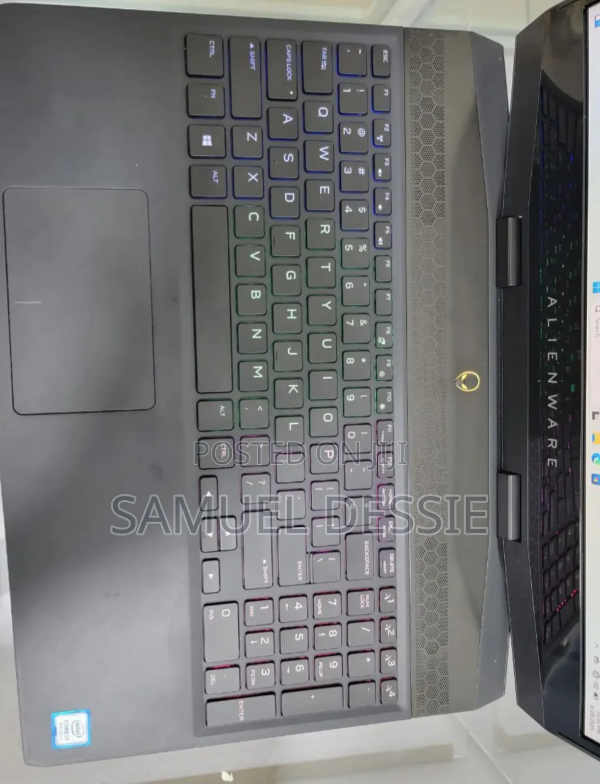 New Laptop Alienware Area-51m 16GB Intel Core I7 SSD 512GB