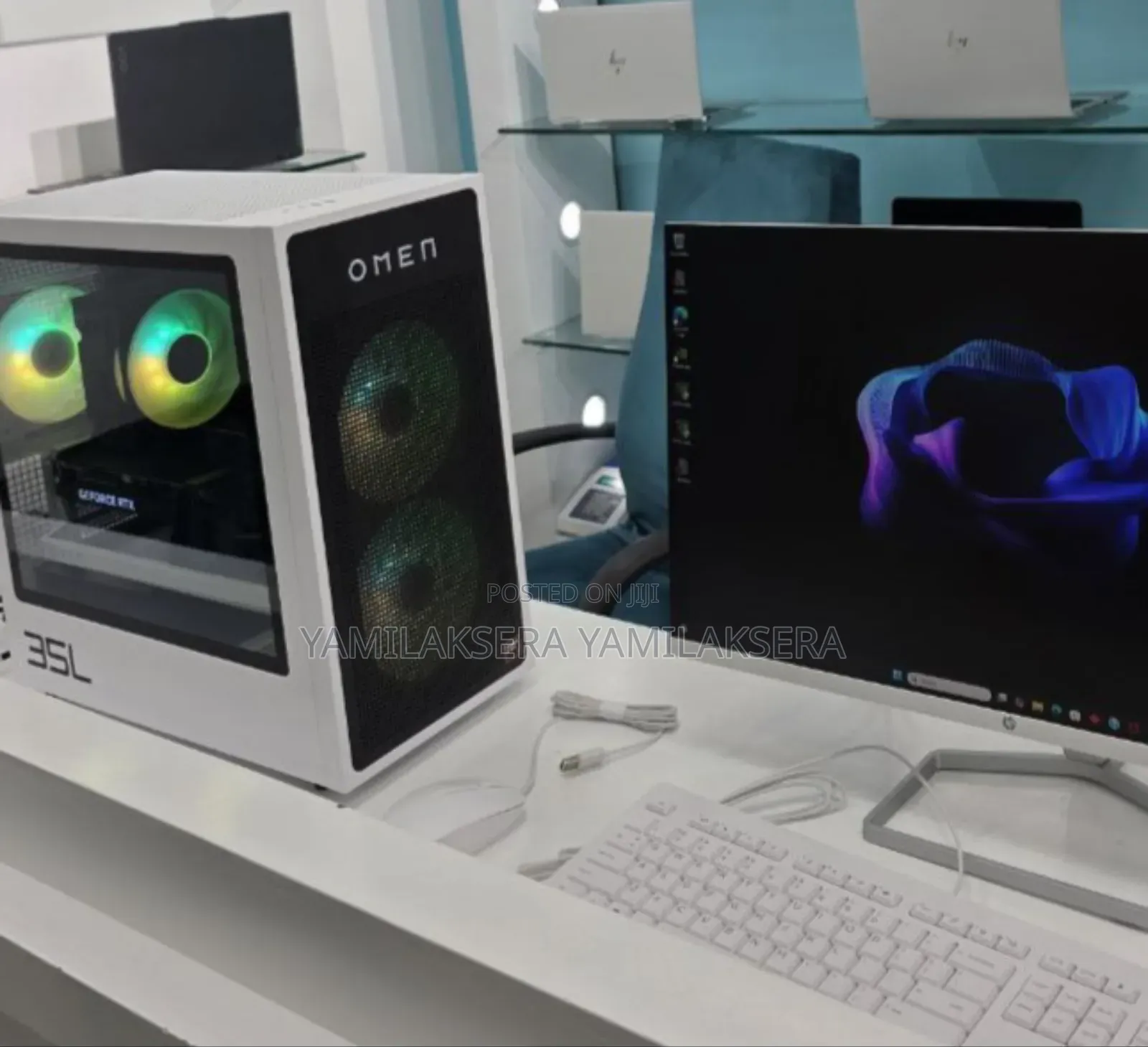 New Desktop Computer HP 16GB Intel Core I7 SSD 512GB