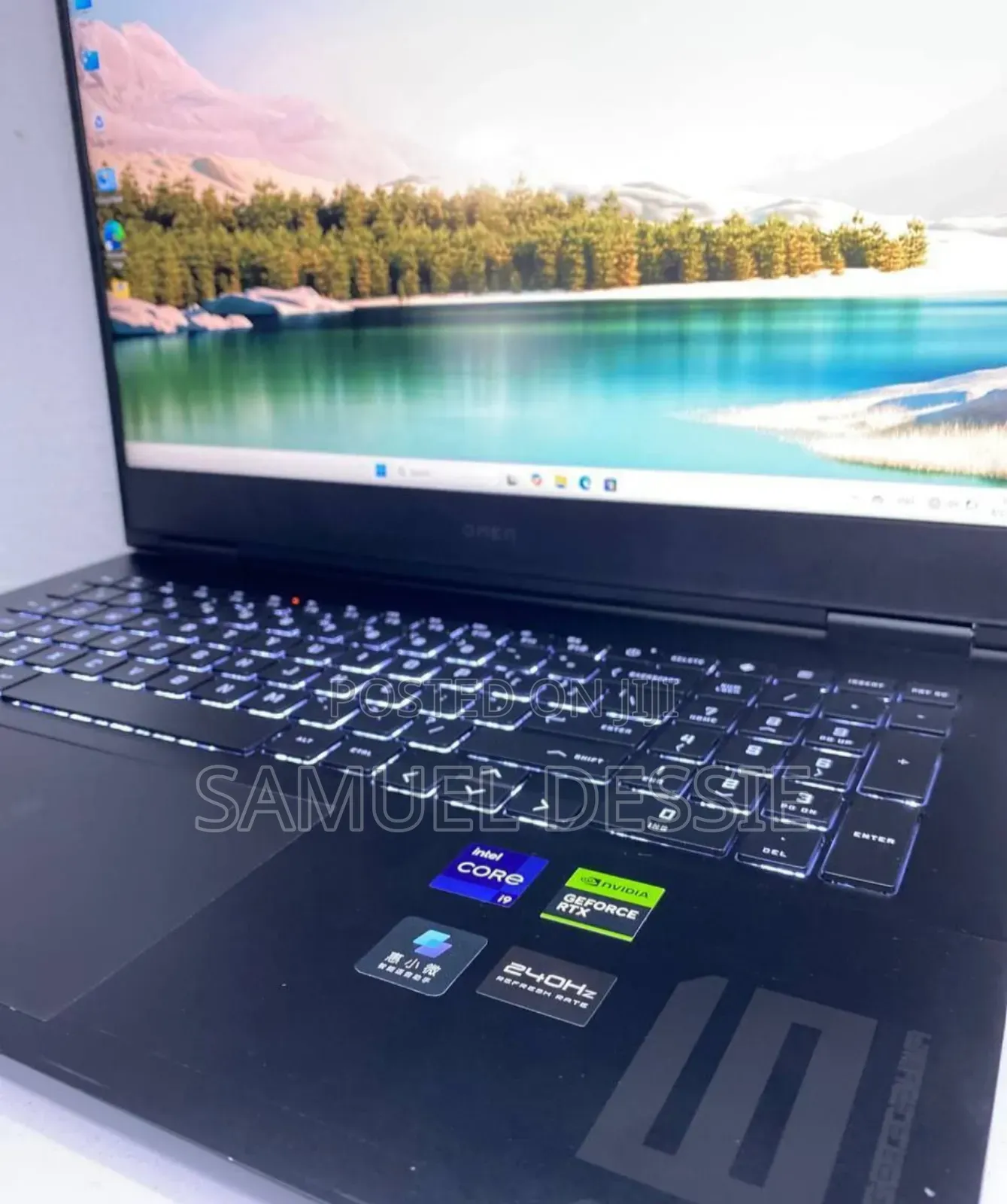 New Laptop HP Omen 15 16GB Intel Core I9 SSD 1T