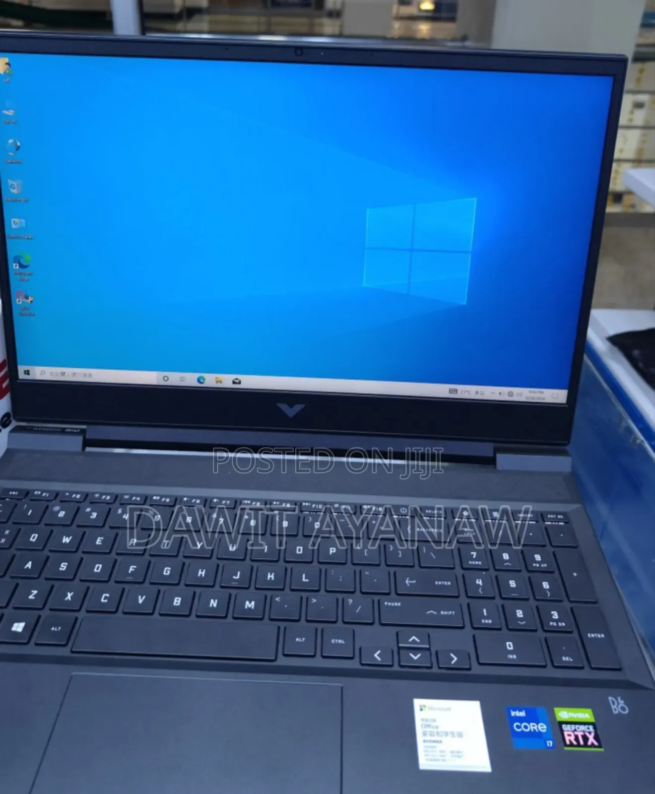 New Laptop HP Victus 16 16GB Intel Core I7 SSD 512GB