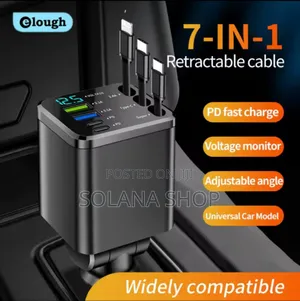 Photo - 7/1 Car Battery Charger for Phone
