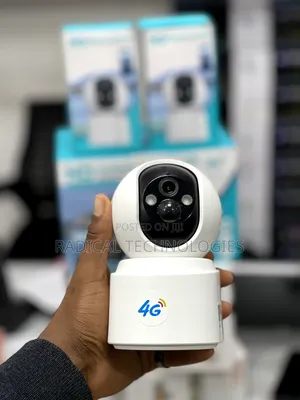 Hd Smart 4g Security Cmera ሲም የሚሰራ ባትሪ ያለው
