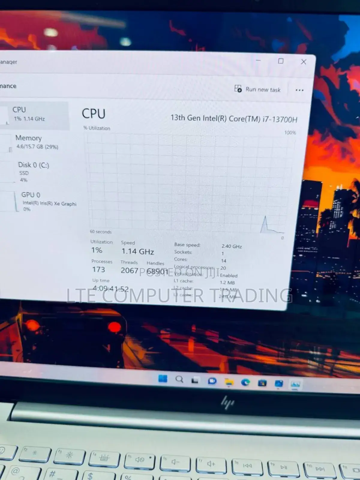 New Laptop HP Pavilion 14 16GB Intel Core I7 SSD 1T