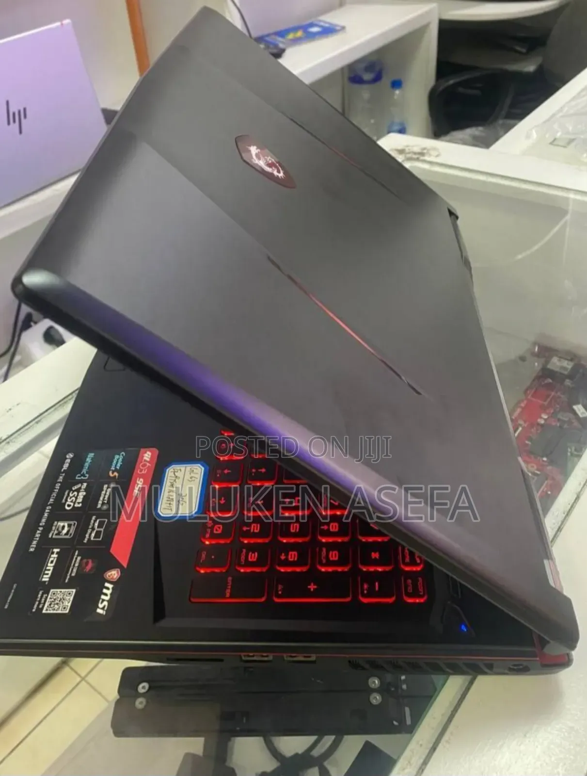 New Laptop MSI GF63 16GB Intel Core I7 SSD 512GB