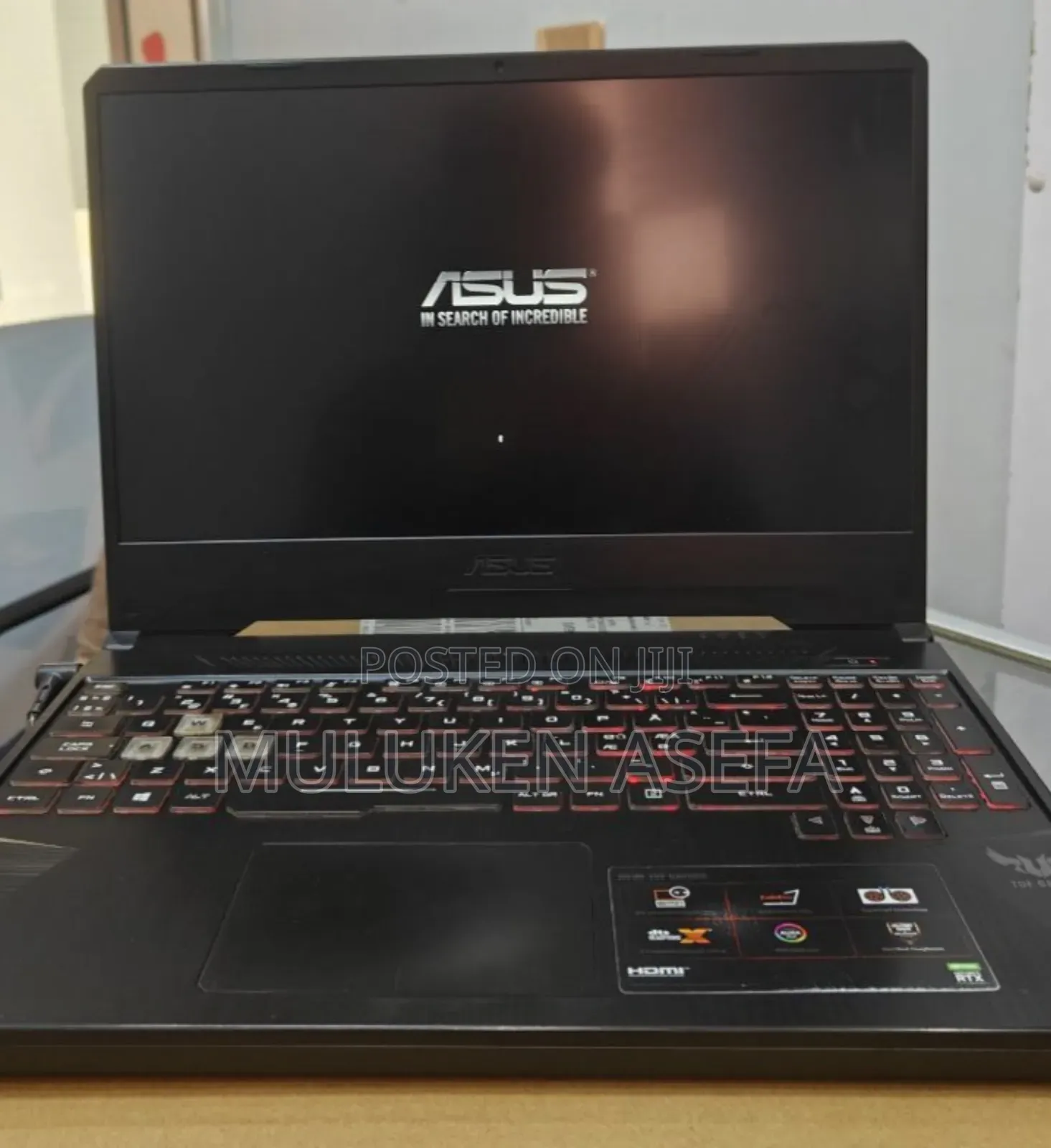 New Laptop Asus TUF Gaming A15 16GB AMD Ryzen 5 SSD 512GB
