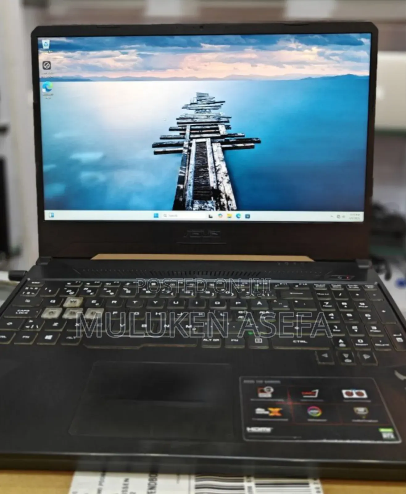 New Laptop Asus TUF Gaming A15 16GB AMD Ryzen 5 SSD 512GB