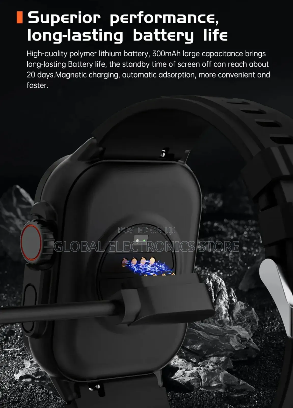 Kalobee America Smart Watch With Earbuds 2 In 1