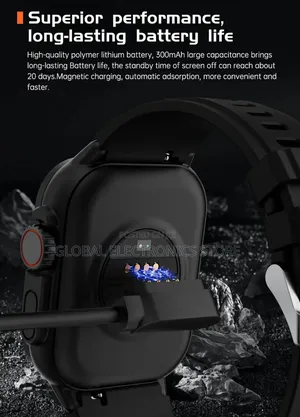 Kalobee America Smart Watch With Earbuds 2 In 1