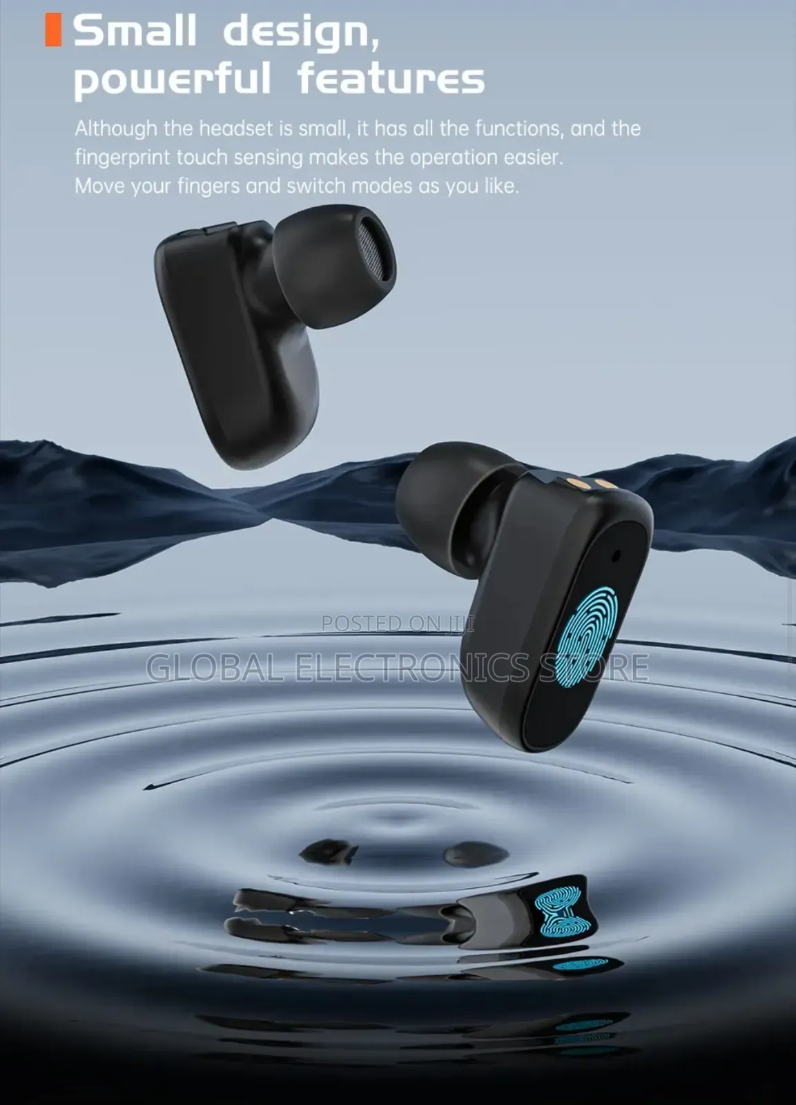 Kalobee America Smart Watch With Earbuds 2 In 1