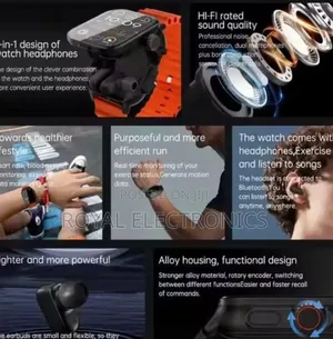 Kalobee America Smart Watch + Earbuds Buds