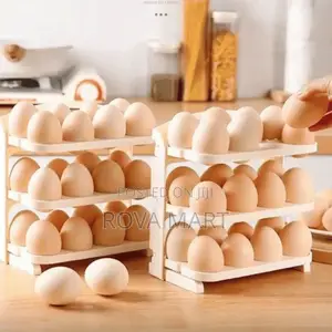3 Layer Foldable Egg Organizer