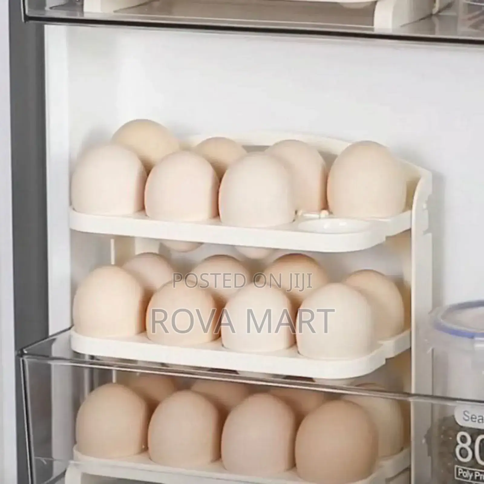 3 Layer Foldable Egg Organizer