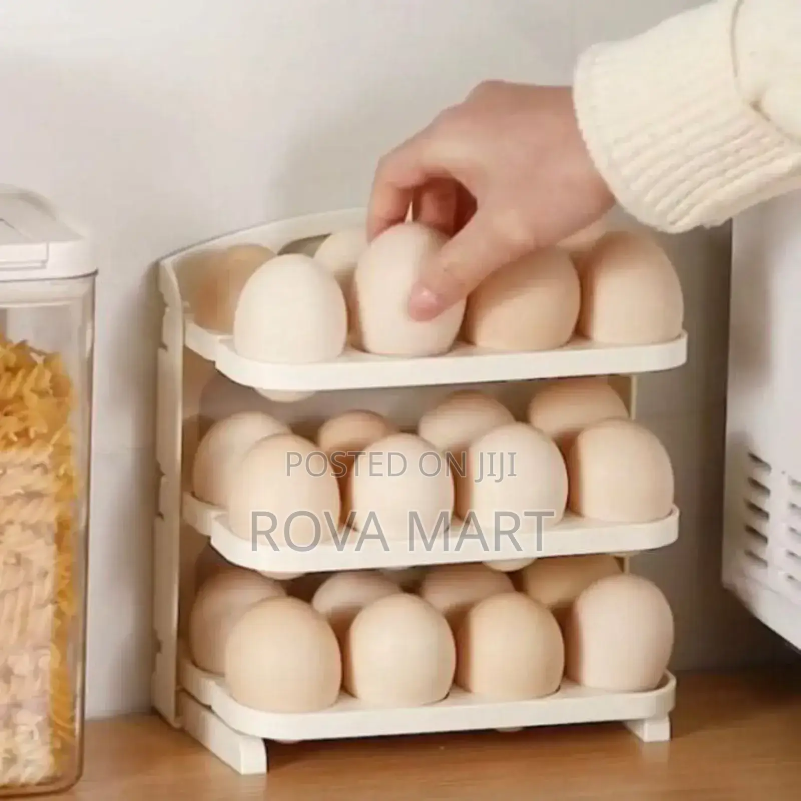 3 Layer Foldable Egg Organizer