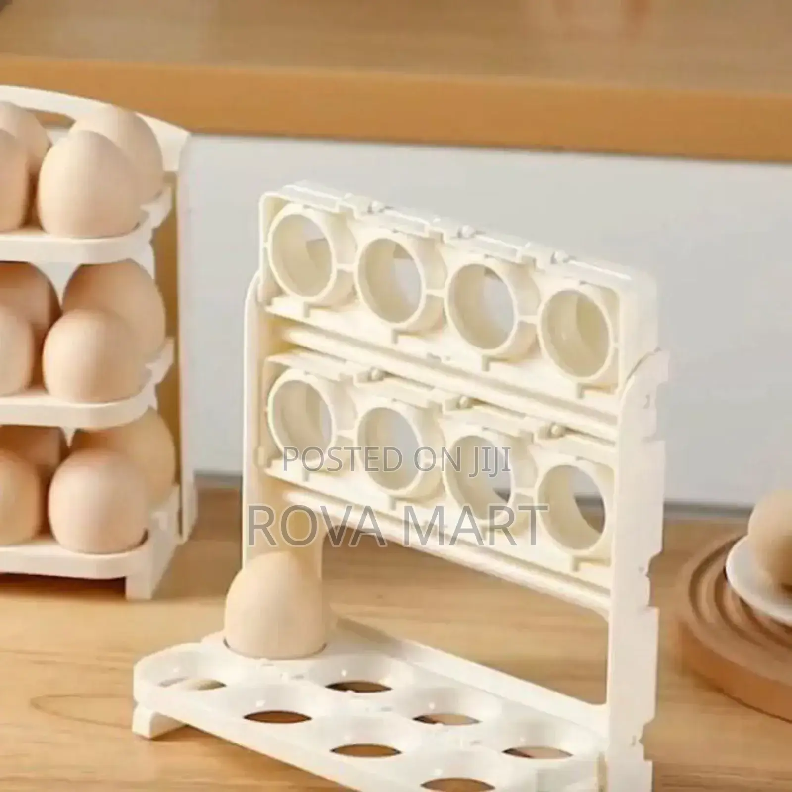 3 Layer Foldable Egg Organizer