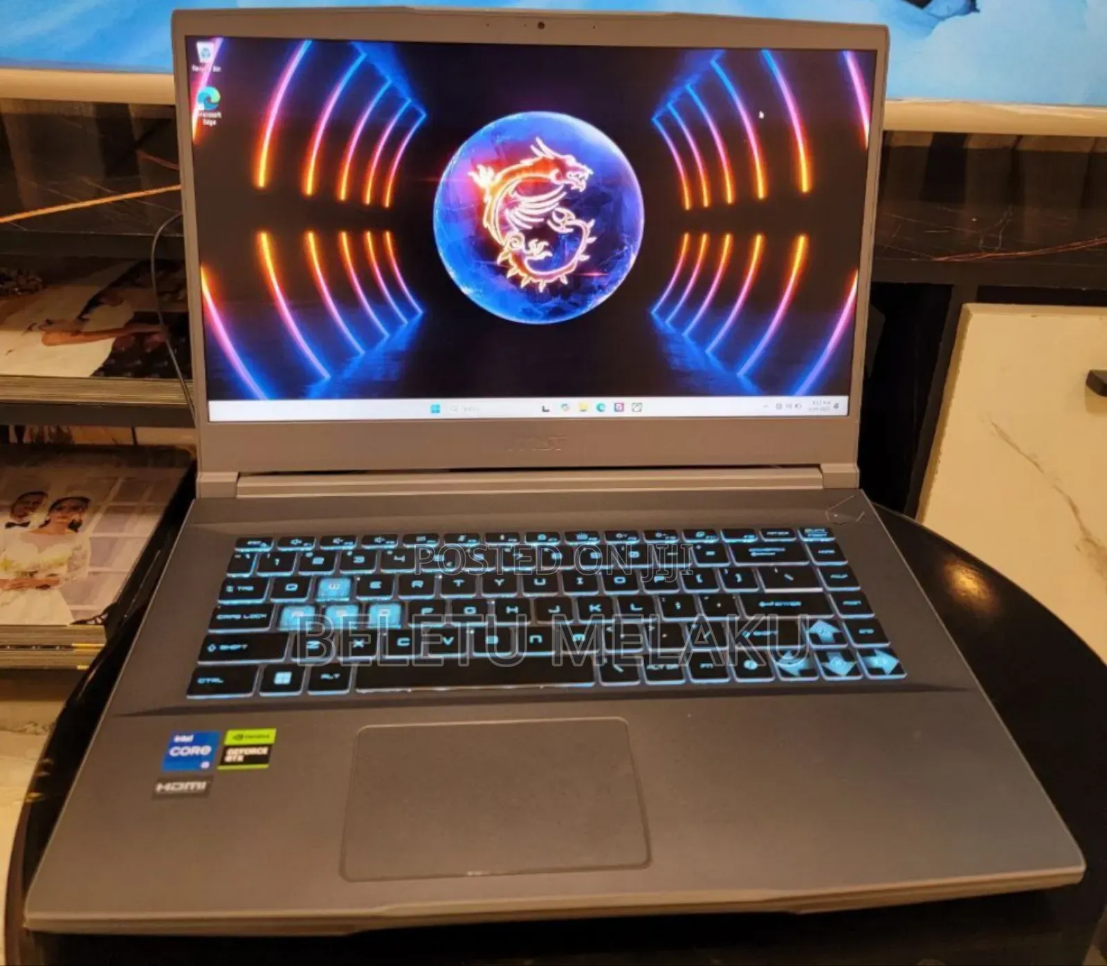 New Laptop MSI GF63 16GB Intel Core I5 SSD 512GB